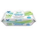 2Work Viricidal Hand And Surface Wipes Pack of 100 2W07385