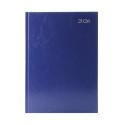 5 Star Desk Diary Week To View A5 Blue 2026
