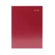 5 Star Desk Diary Week To View A5 Burgundy 2026