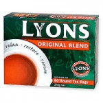 Lyons Green Label Tea Bags Pk600