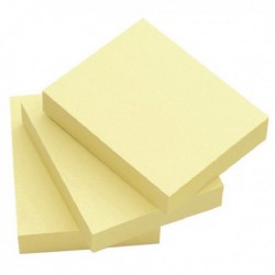 Q-Connect Yellow 51x76 Quick Notes Pk12