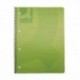 Q-Connect PP Spiral Pad A4 Green Pk5