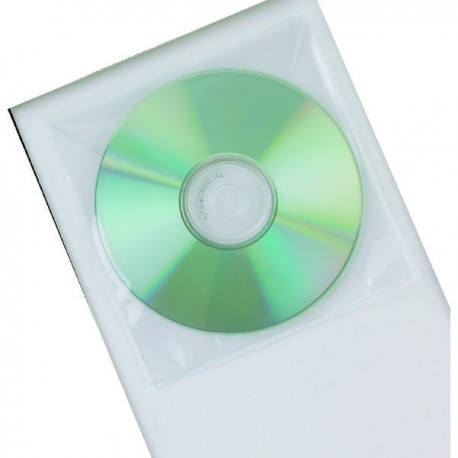 Q-Connect CD/DVD Poly Disk Envelope Pk50