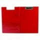 Q-Connect PVC Fold Clipboard Fs Red