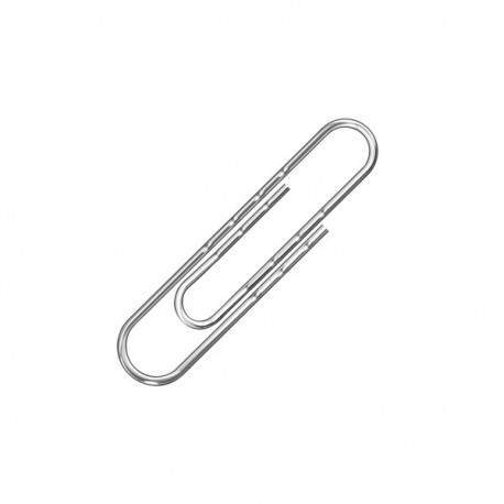Q-Connect 77mm Wavy Paperclip Pk100
