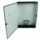 Q-Connect 75mm Box File FC Green Pk5