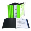 Q-Connect Pres Display Book 10Pkt Black