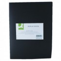 Q-Connect Display Book 20 Pocket Black