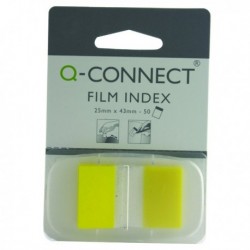 Q-Connect Yellow 1 inch Page Marker Pk50