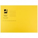 Q-Connect Sq Cut Flder 180g Yellow Pk100