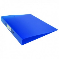 Q-Connect 2 Ring Binder Frosted A4 Blue