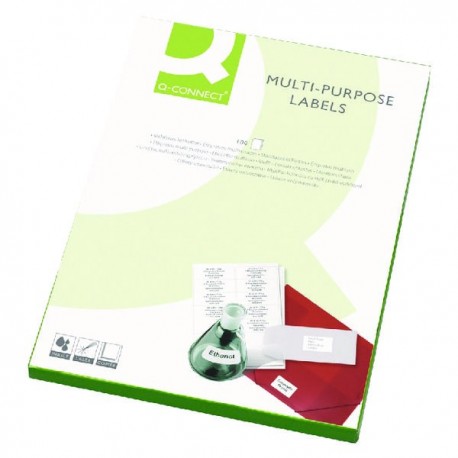 Q-Connect Multipurpose Labels Pk2100
