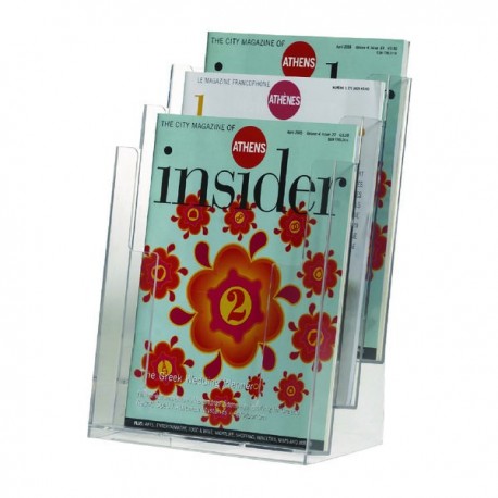 Q-Connect Literature Holder Three Pocket