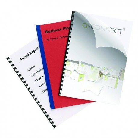 Q-Connect A4 Binding Covers 250mic Pk100