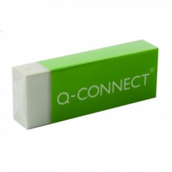 Q-Connect PVC Eraser White Pk20