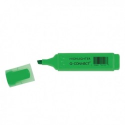 Q-Connect Green Highlighter Pen Pk10