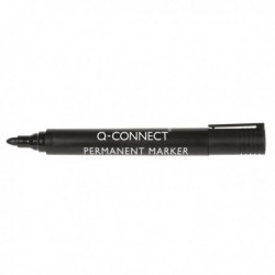 Q-Connect Bullet Perm Marker Black Pk10