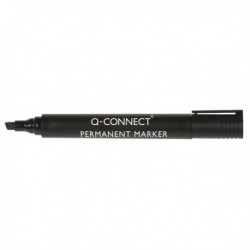 Q-Connect Chisel Tip Marker Black Pk10