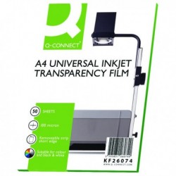 Q-Connect OHP Inkjet Film Universal Pk50