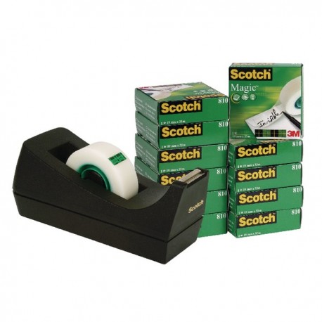 Scotch 810 Magic Tape Pk12 FOC Dispenser