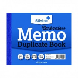 Silvine Duplicate Memo Book 703-T Pk12