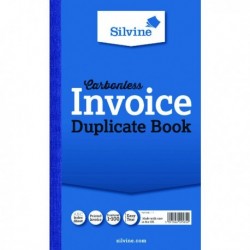 Silvine Duplicate Invoice Book 711-T Pk6