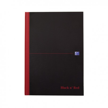 Black n Red H/bk A4 Smart Ruled Notebook