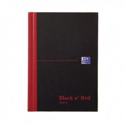 Black n Red A6 Feint Ruled Notebook