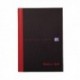 Black n Red A5 Ruled Casebound Notebook