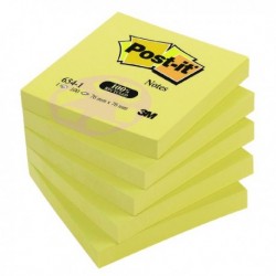 Post-it Yellow Recycled 76x76 Note Pk12