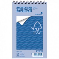 Silvine Shorthand Notebook 160p Pk10
