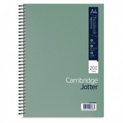Cambridge Ruled Jotter Notebook A4 Pk3