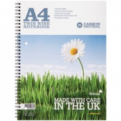 Silvine Carbon Neutral Notebook A4 Pk5