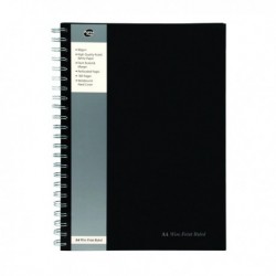 Pukk Ruled Notebook A4 Black Pk5