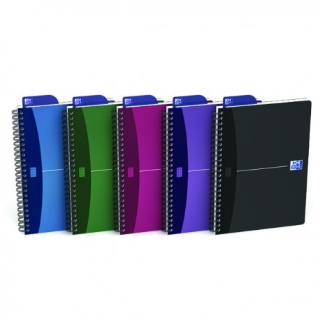 Oxford Poly Opaque Notebook A5 Pk5