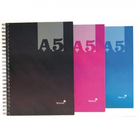 Silvine Luxpad Hback Notebook A5 Pk12