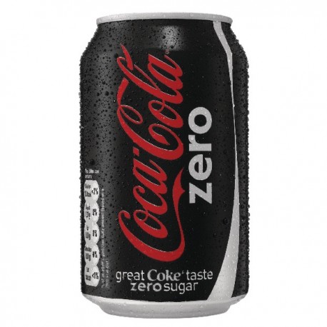 Coke Zero Drink 330ml Cans Pack of 24
