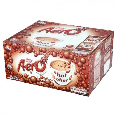 Nestle Aero Hot Drinking Chocolate Pk40