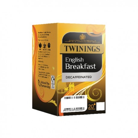Twinings Eng Breakfast Decaff Tea Pk80