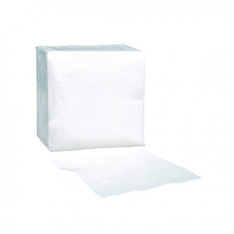 White 1 Ply 320mm Paper Napkins Pk500