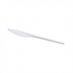 Plastic Knife White Pk100