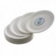 White 7 Inch Paper Plate Pk100