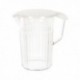 Clear Polycarbonate Jug with Lid 1.4 Ltr