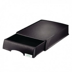 Leitz Plus Black Drwer Unit Letter Tray