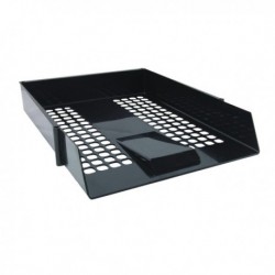Black Contract Letter Tray