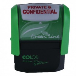 Colop Word Stamp PRIVATE + CONFIDENTIAL