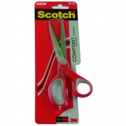 Scotch 180mm Red Comfort Scissors 1427