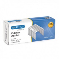 Rapesco Staples 8mm 13/8 Pk5000