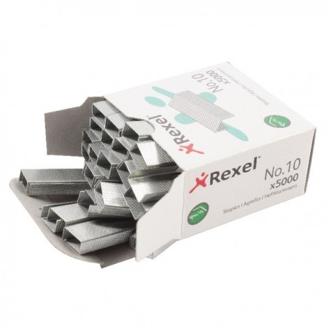 Rexel No.10 / 5mm Metal Staples Pk5000