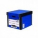 Fellowes Blu/Wht Presto Storage Box Pk12